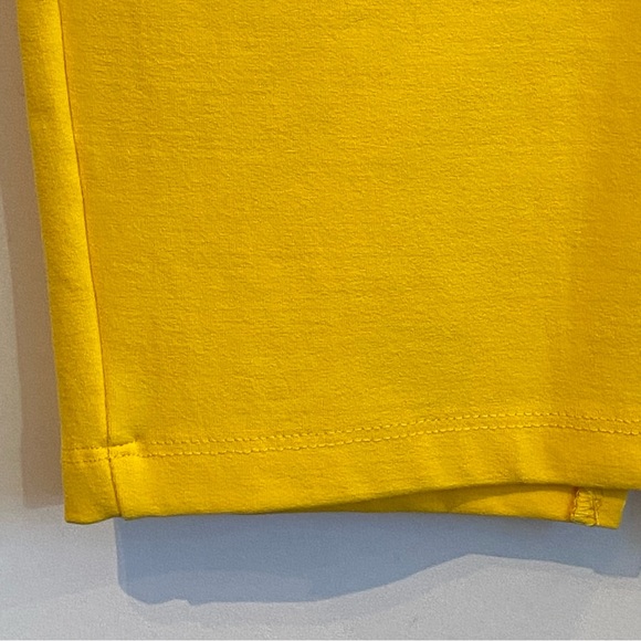 Bebe Yellow Knit Midi Pencil Skirt Size XS NWOT - Picture 6 of 16